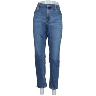Jeans (Blå) från Uniqlo Jeans Bomull, Elastan, Polyester