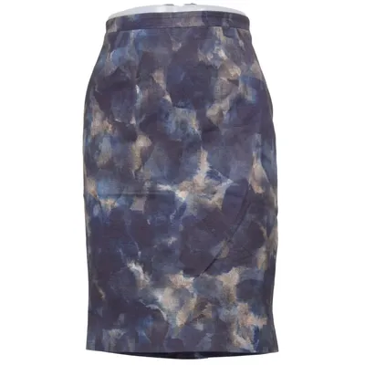 Jupe (Bleu, Gris, Multicolore) de Jigsaw Acétate, Coton, Élasthane, Polyester, Viscose