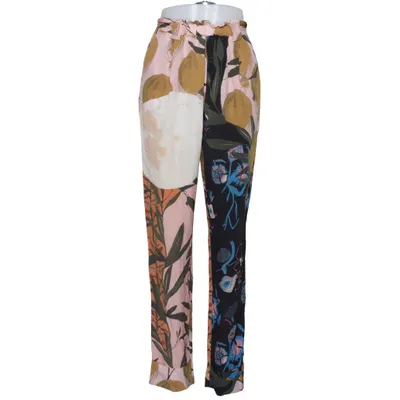 Pantalon (Rose, Noir, Multicolore) de Stine Goya Soie