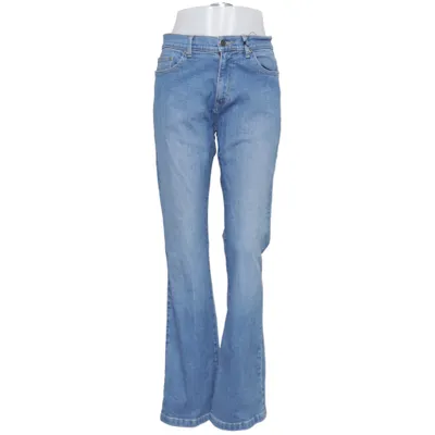 Jeans (Blå) från Basic by KappAhl Bomull, Elastan