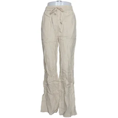 Housut (Beige) kohteesta Zara Pellava