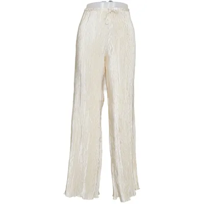 Palazzo pants (White) from Zara Polyester