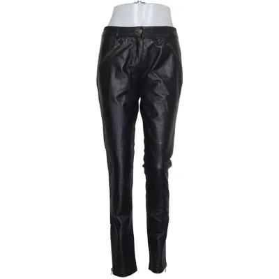 Leren broek (Zwart) van OH Collection Leer