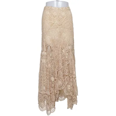 Klänning (Beige) från Ralph Lauren Polyester, Silke, Viskos