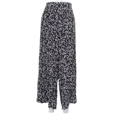 Pantalon patte d'éléphant (Noir, Blanc) de Yours Élasthane, Viscose