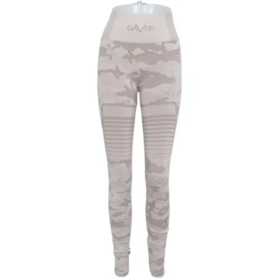 Træningsleggings (Beige) fra Gavelo Elastan, Polyamid, Polyester