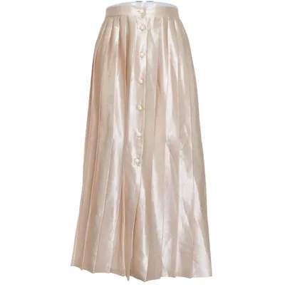 Maxi nederdel (Beige) fra Mac Scott Polyester