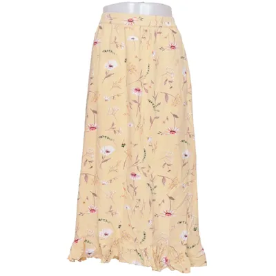 Maxi nederdel (Gul, Flerfarvet) fra Fire & Glory Genanvendt polyester, Viscose
