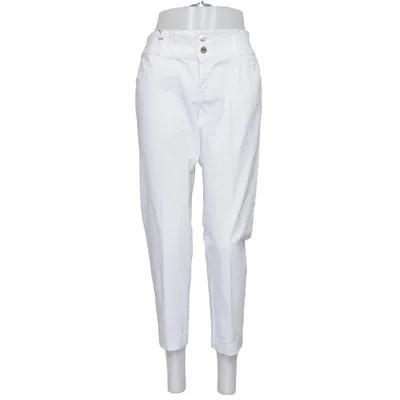 Jeans (Hvid) fra Operose Bomuld, Elastan, Polyester