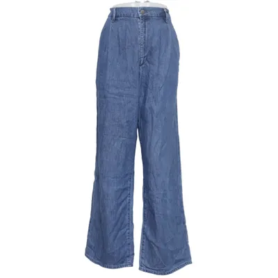 Jeans (Blå) från Uniqlo Bomull, Lyocell, Polyester