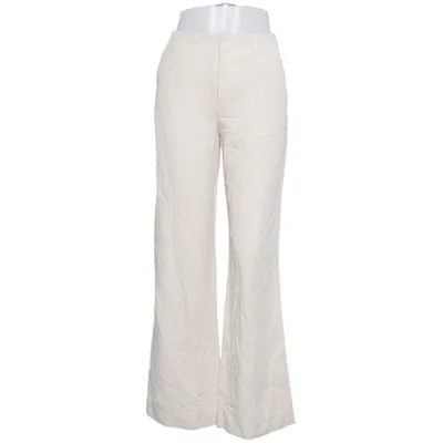 Chinos (Beige) van Zara Katoen, Linnen, Viscose