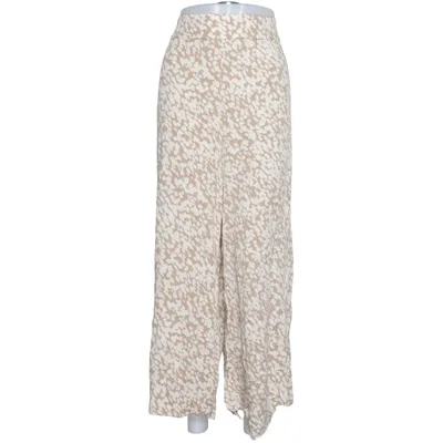 Palazzobyxor (Beige, Vit) från KappAhl Viskos