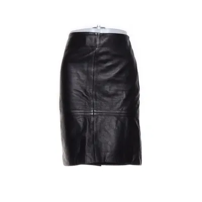 Leren rok (Zwart) van Soaked in Luxury Leer, Polyester