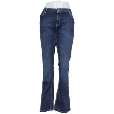 Jean (Bleu) de Base by Lindex Coton, Élasthane