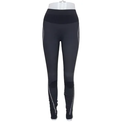 Træningsleggings (Sort, Grå) fra Toptex Elastan, Polyamid, Polyester