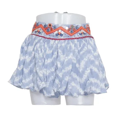 Skirt (Blue, White) from Raga Cotton