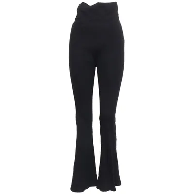 Leggings (Zwart) van FB Sister Katoen, Elastaan, Modal