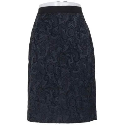 Nederdel (Sort) fra Camilla Thulin Acetat, Bomuld, Polyester, Viscose