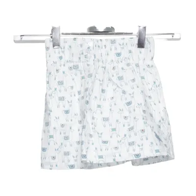 Jupe (Blanc, Bleu) de Pigeon Coton biologique