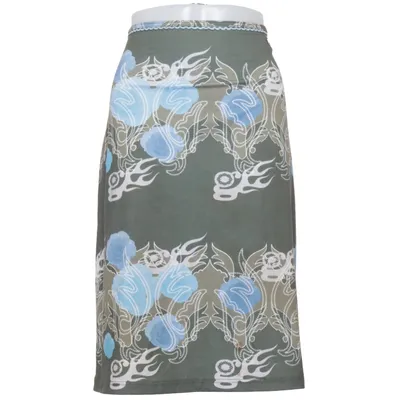 Rok (Groen, Blauw, Meerkleurig) van Gsus Sindustries Elastaan, Polyester