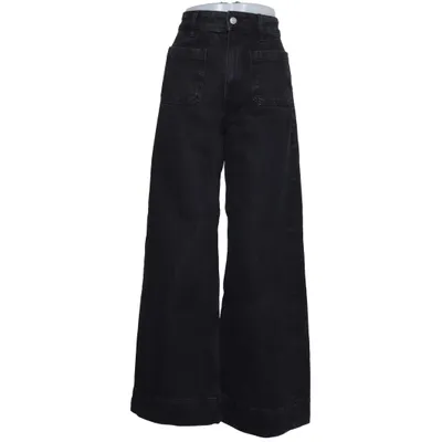 Jeans (Sort) fra H&M Bomuld, Elastan
