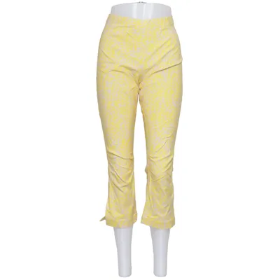 Pantalon (Jaune, Beige) de Minx Élasthane, Polyamide, Viscose