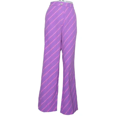 Palazzobyxor (Lila, Rosa) från Cras Elastan, Återvunnen polyester