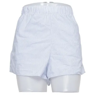 Short de pyjama (Bleu, Blanc) de Hollister Coton, Élasthane, Polyester