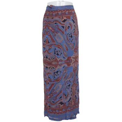 Maxi nederdel (Blå, Brun) fra Next Ladieswear Viscose