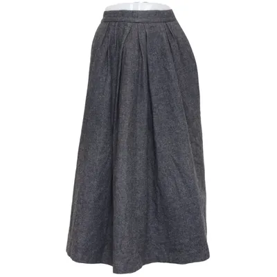 Skirt (Gray) from Helene Straßer Polyester
