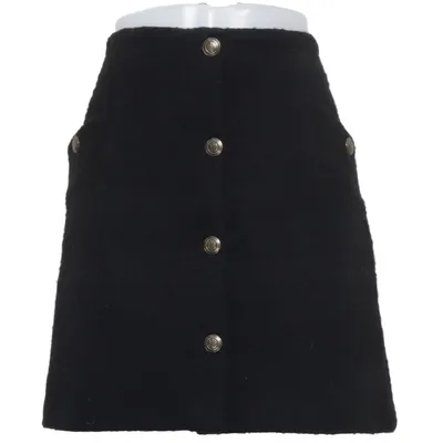 Jupe (Noir) de Sandro Acrylique, Laine d'alpaga, Coton, Polyamide, Polyester