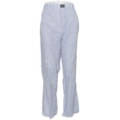 Pyjama broek (Blauw, Wit) van VRS Man Organisch katoen