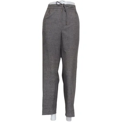 Byxor (Brun) från Zara Elastan, Polyester, Viskos