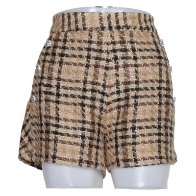 Korte broek (Beige, Zwart) van Seven Sisters Acryl, Katoen, Polyester, Viscose