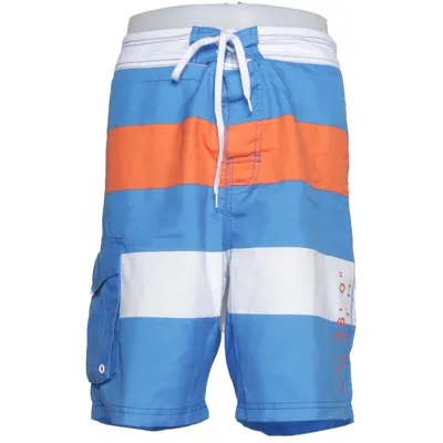Badeshorts (Blå, Hvid, Orange) fra Race Marine Elastan, Polyester
