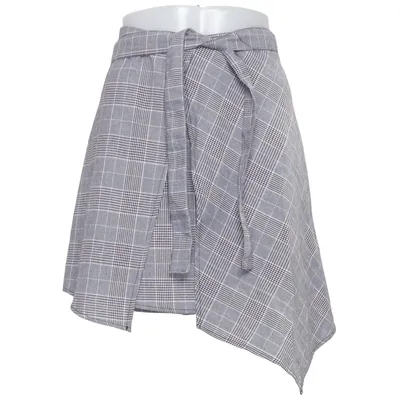 Wrap skirt (Gray, White, Red) from Active Usa Cotton, Polyester, Viscose