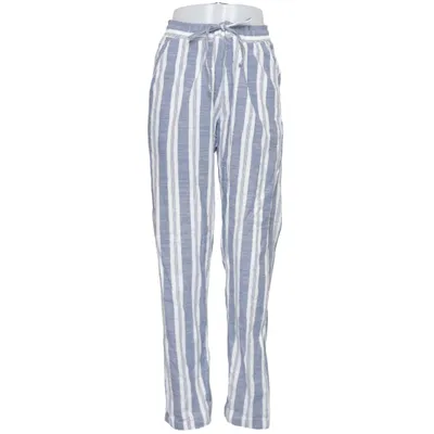 Pyjamasbukser (Blå, Hvid) fra Basic Apparel Økologisk bomuld