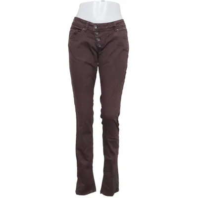 Jeans (Brun) fra Buena Vista Bomuld, Elastan