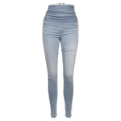 Zwangerschapsjeans (Blauw) van H&M Katoen, Elastaan, Polyester, Viscose