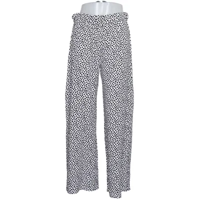 Palazzobyxor (Svart, Vit) från Bonprix Elastan, Viskos