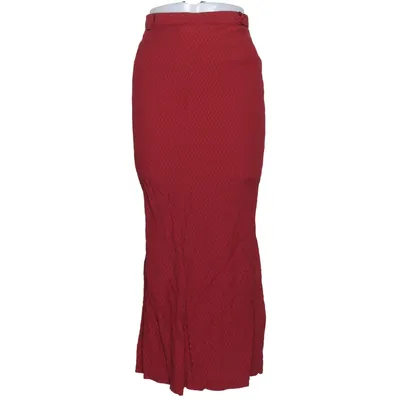 Jupe longue (Rouge) de Collection Acétate, Viscose