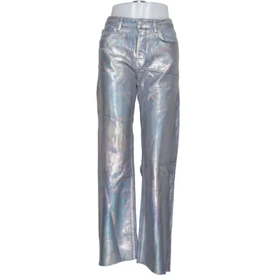 Jeans (Silverfärgad) från Zara Bomull, Elastan
