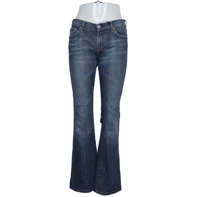 Jeans (Blå) från 7 for All Mankind Bomull, Elastan