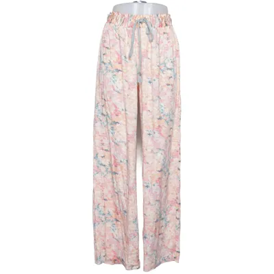 Broek (Roze, Oranje, Meerkleurig) van Tchibo Elastaan, Viscose