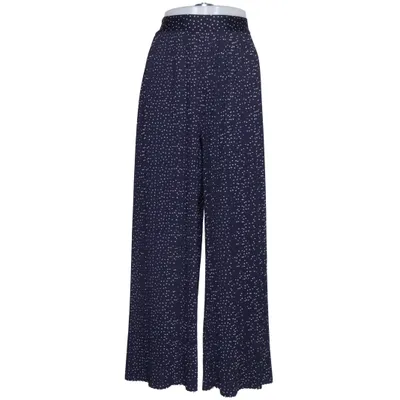 Palazzobyxor (Blå, Vit) från Indiska Elastan, Polyester