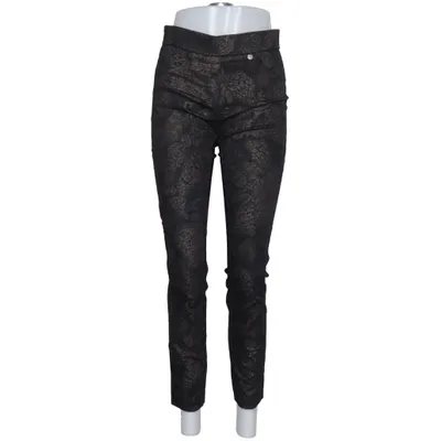 Byxor (Svart, Flerfärgad) från Robell Jeans Bomull, Elastan, Polyester