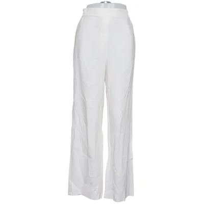 Pantalon patte d'éléphant (Blanc) de Zara