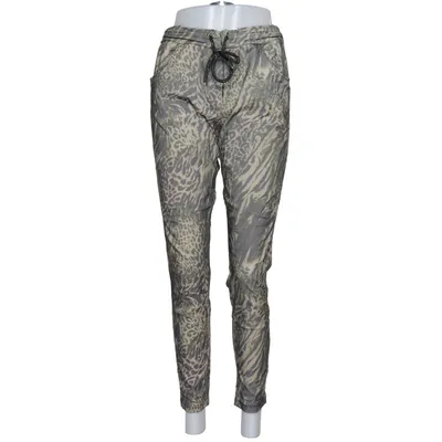 Pantalon (Gris, Beige) de Mix By Élasthane, Polyester, Viscose
