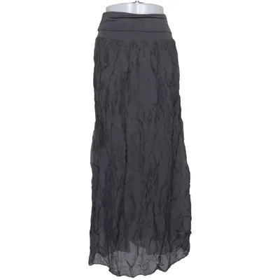 Maxi skirt (Gray) from Fashion Elle Silk, Viscose