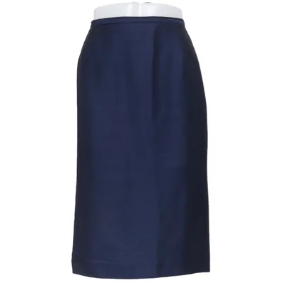 Kokerrok (Blauw) van Votre Nom Merinowol, Viscose